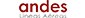 Logo Andes Lineas Aereas